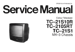 Skema TV Panasonic New Gold TC-21S10R TC-2105RT TC-21S1 TC14S20