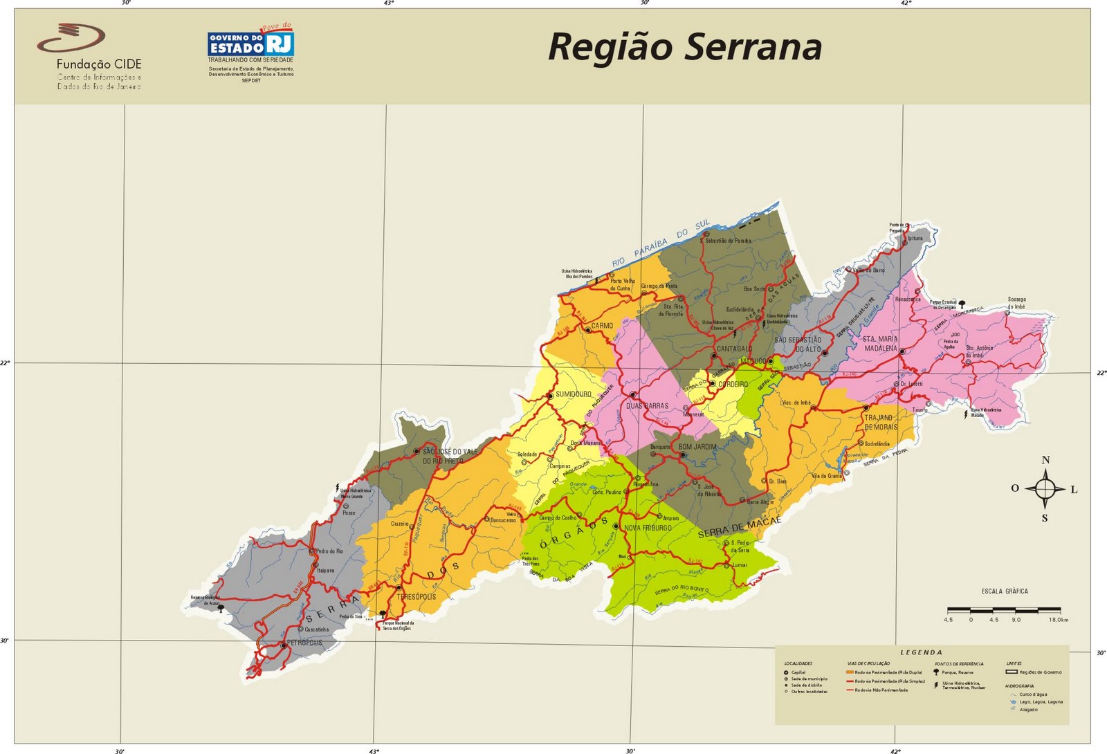 Mapas Do Estado Do Rio De Janeiro Mapasblog
