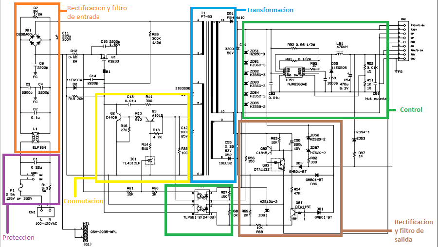 fatiga Geografía Perder diagrama electrico de una impresora matriz