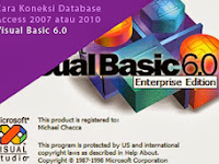 Bab. 6.0.6 Koneksi Database Access 2010 Dengan Visual Basic 6.0