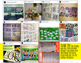New Year Activities for Students - Classroom Displays