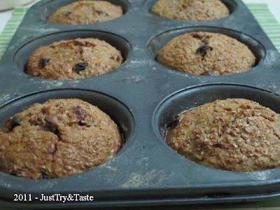 Resep Wheat Bran Muffin - Muffin Sehat Kaya Serat