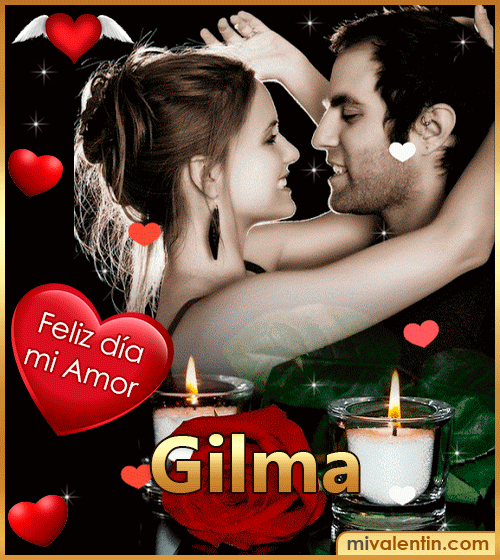 Feliz día San Valentín Gilma