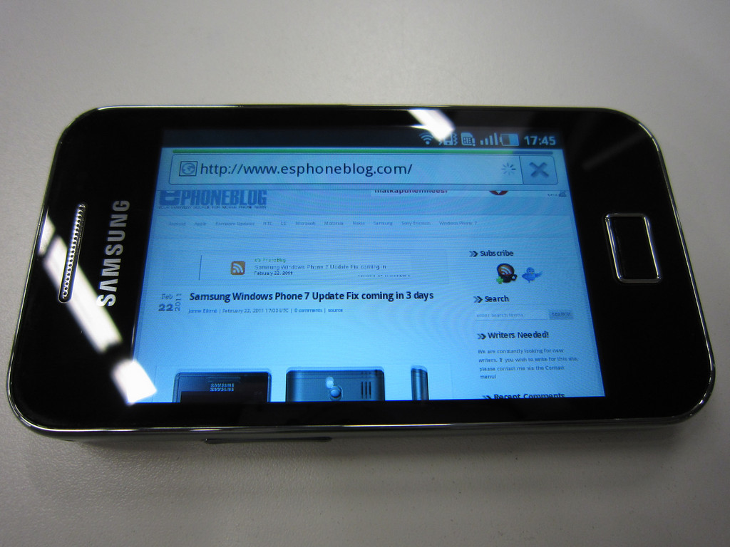 WORLD OF TECHNOLOGY: samsung galaxy ace