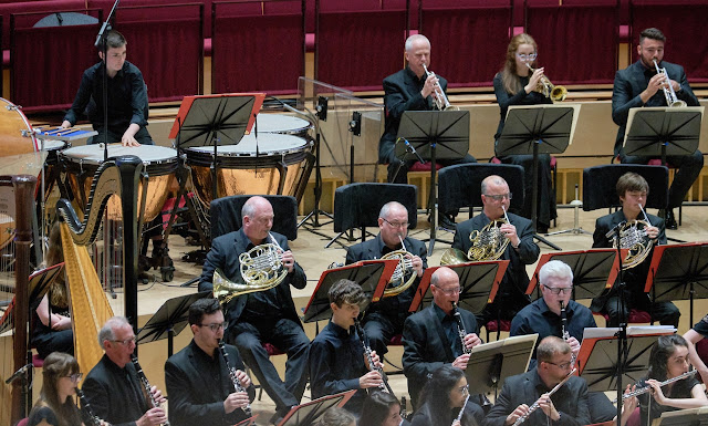 Liverpool Philharmonic Youth Orchestra side by side with members of the Royal Liverpool Philharmonic Orchestra