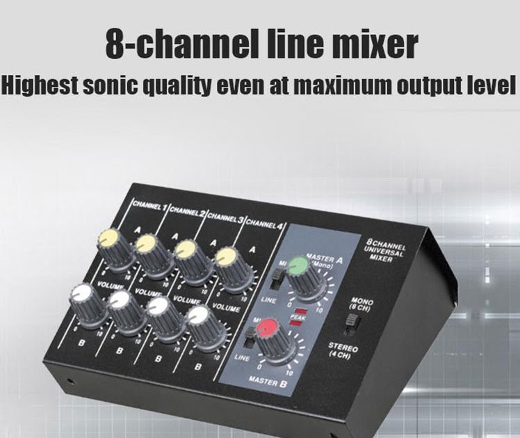 Audio Distributor 8 Channel Aksesoris Komputer Lampung