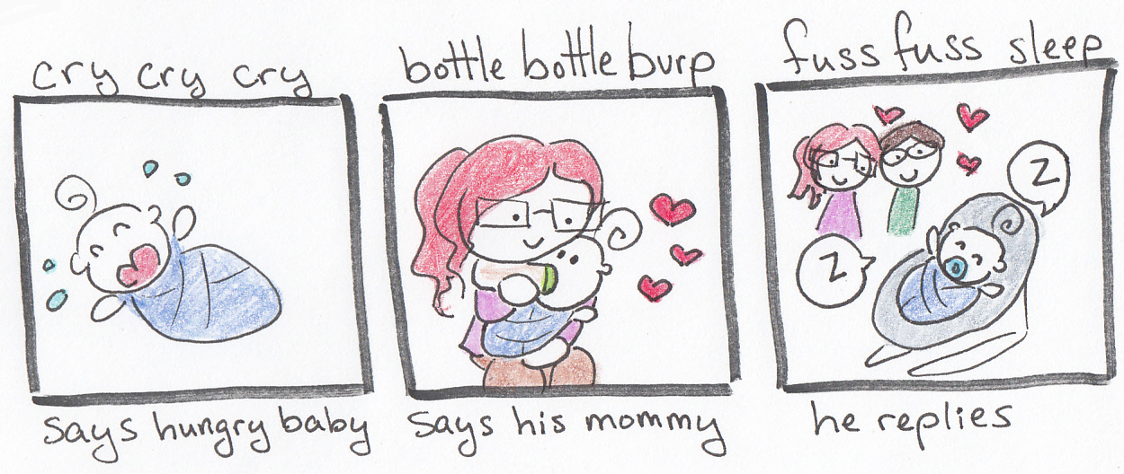 Beth Comics How Babies Work
