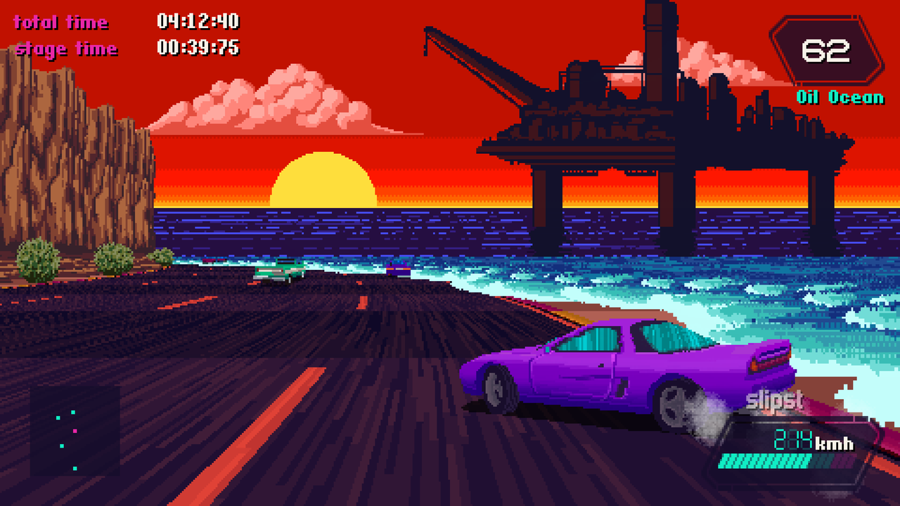 indie retro news slipstream another retro inspired racer slipstreaming