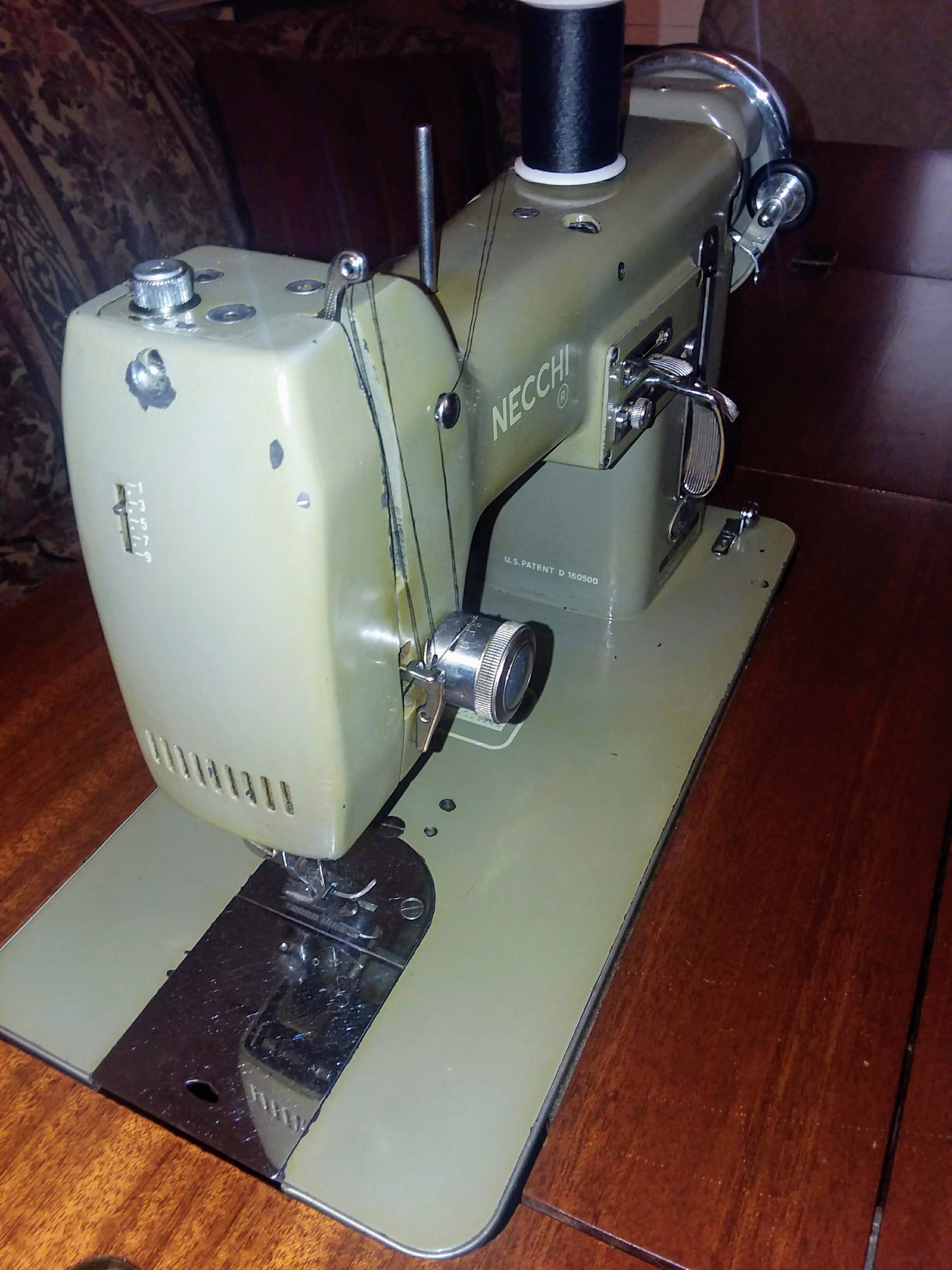 Necchi BU MIRA Sewing Machine Italian made masterpiece! (unfinished
