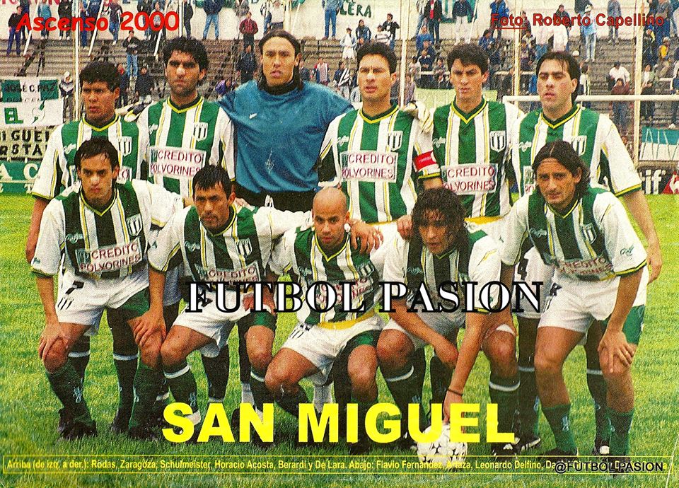 Club Atlético San Miguel on X: #Futbol Plantel Profesional ⚡🇳🇬   / X