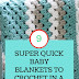 Baby Blanket Crochet Pattern Quick And Easy