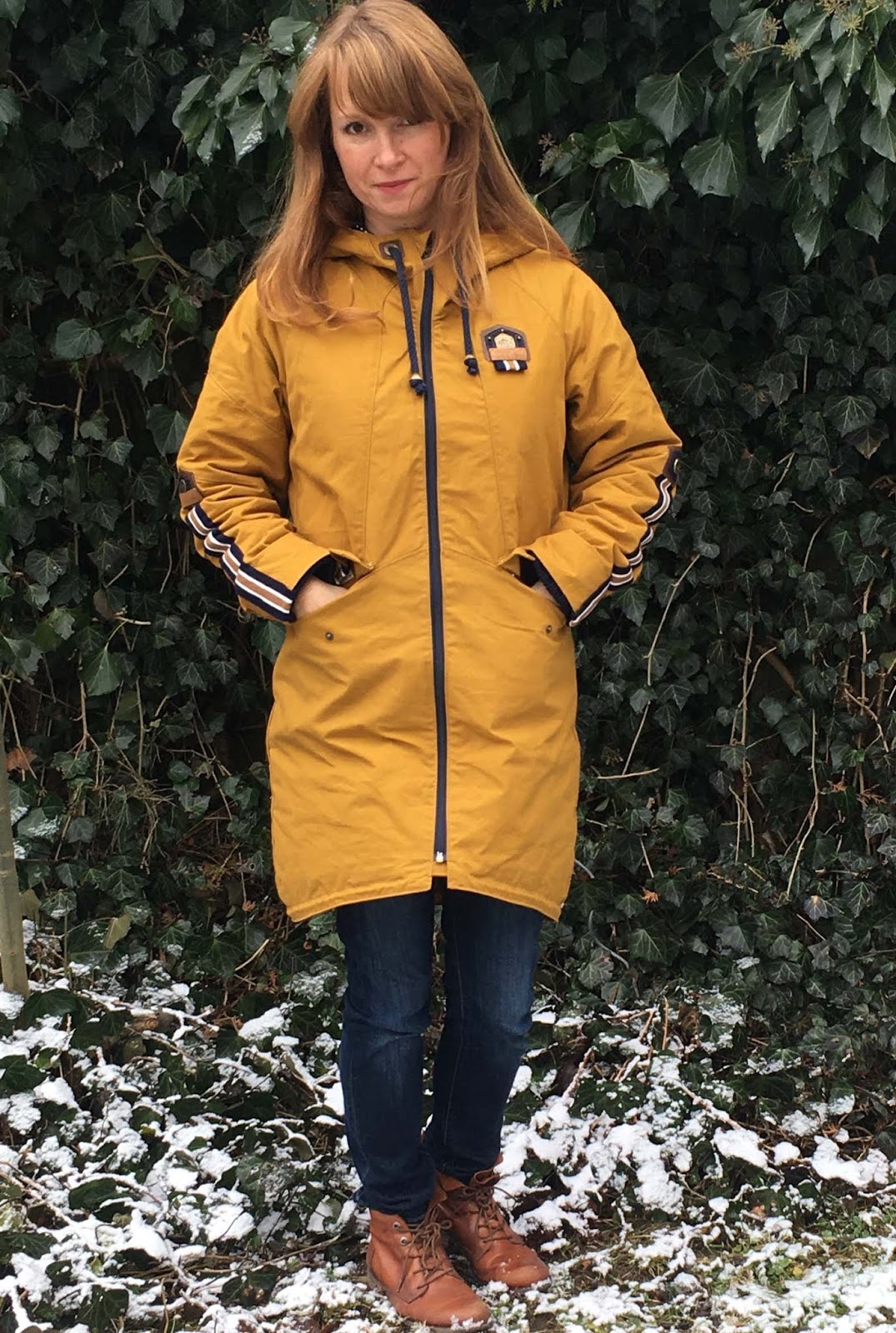 Monis Wirkstatt MAcleo Parka Oilskin gefüttert oder Masterpiece of the