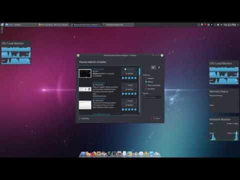 MX Linux KDE customization