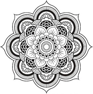 Mandala design from The Spruce Crafts