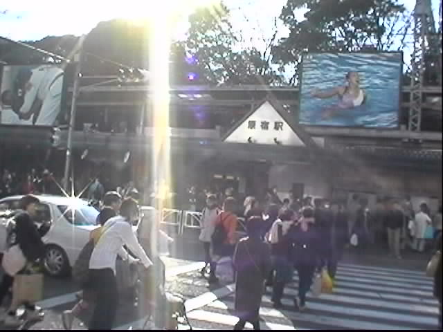 2000年頃の原宿駅
