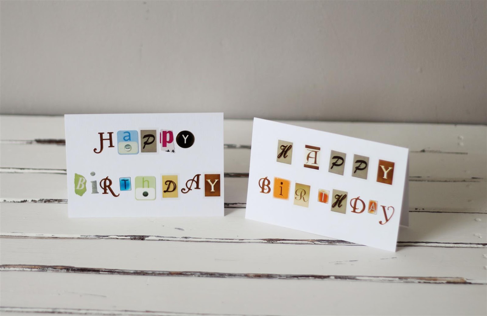 emuse Ransom style birthday cards