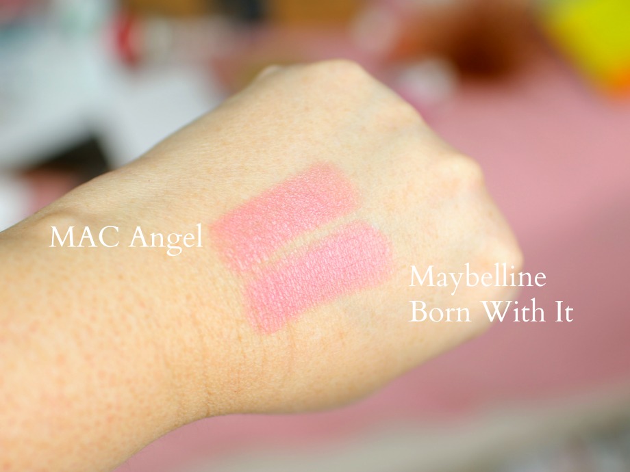 Elle Sees Beauty Blogger In Atlanta Dupe Mac Angel Vs Maybelline Born With It