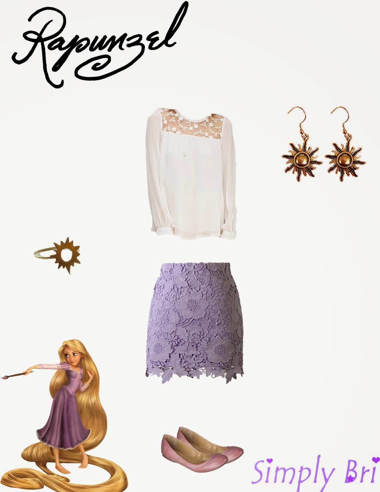 Simply Bri: Rapunzel Inspired Outfit: Dressy