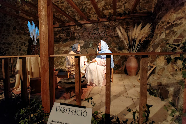 Рождественские библейские сценки (Pessebra vivent) 2016 в Brunyola