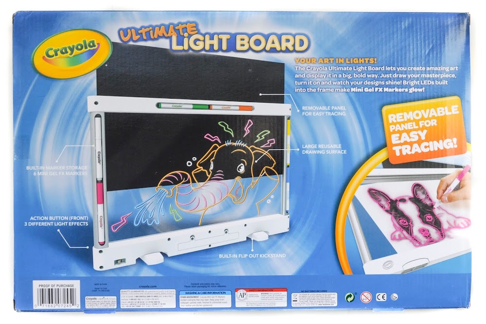 New Crayola Ultimate Light Board With Special Effects – Kidsy