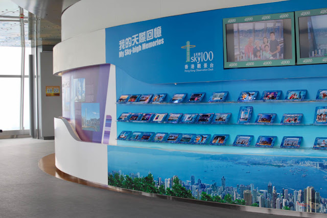 Sky100 Observation Deck in Hong Kong