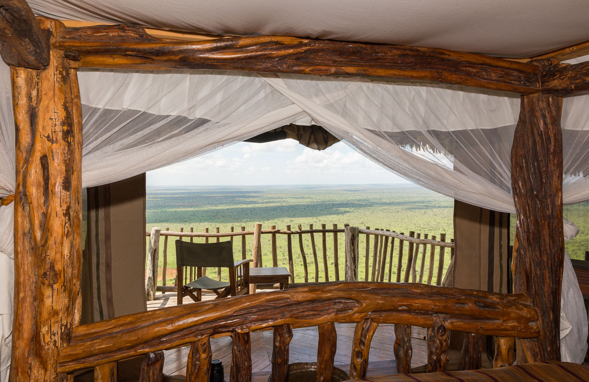 Lions Bluff Lodge, Kenya,