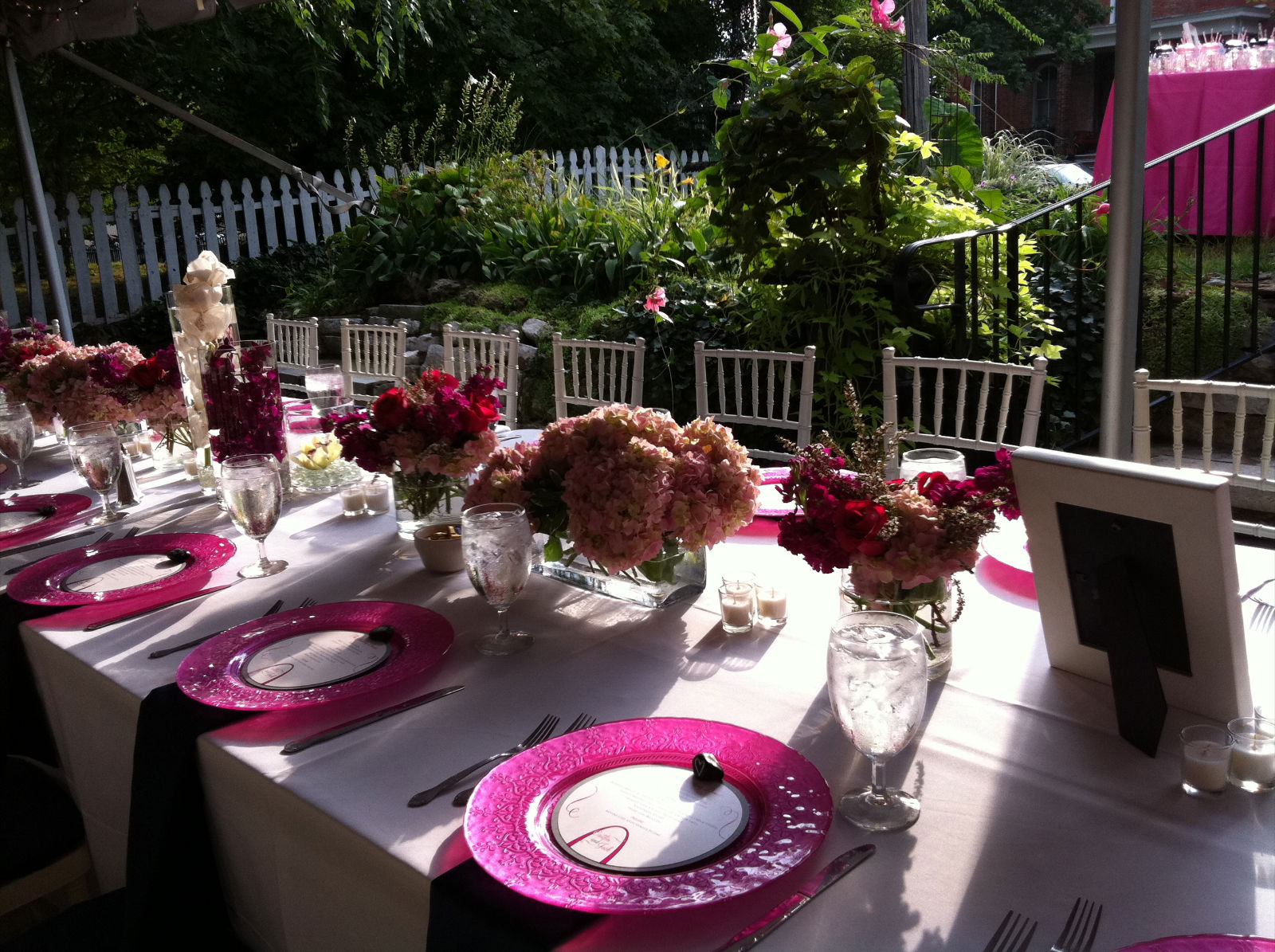 sisters floral design studio: Reception at Lemp Mansion