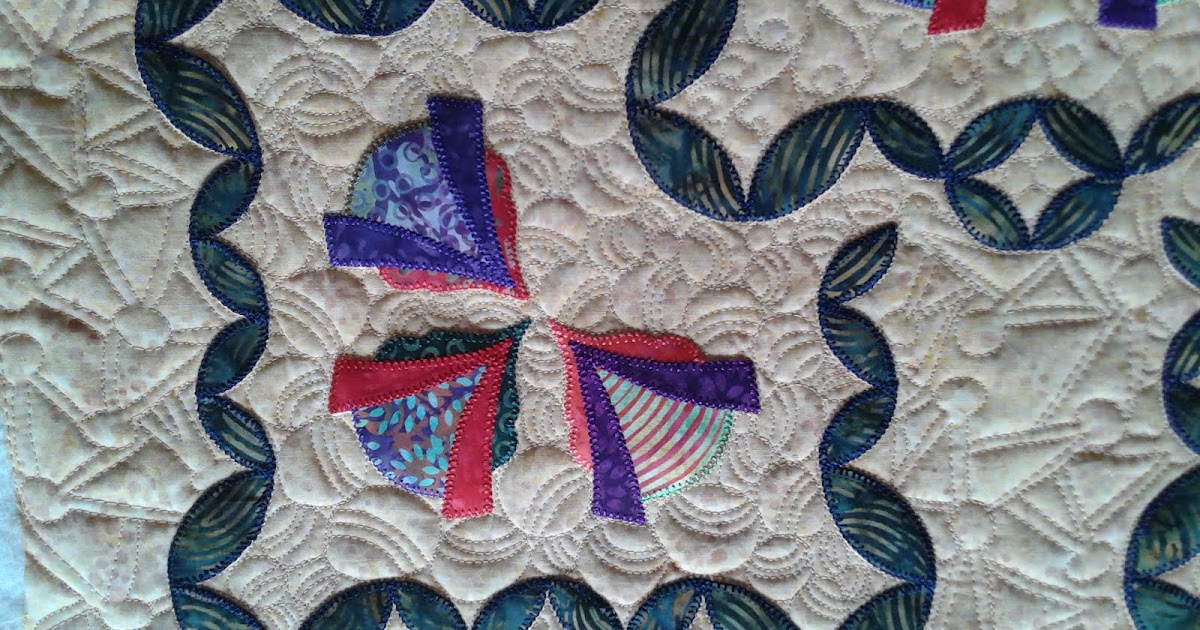 Adventurous Applique and Quilting Free Motion Friday Triple Arc Circles