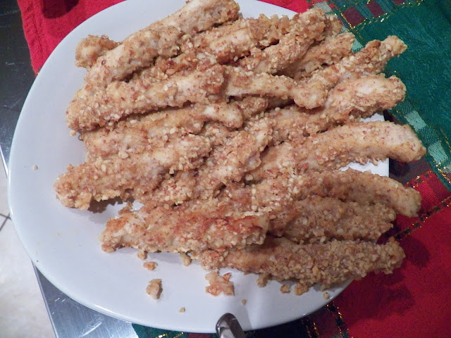 Almond Chicken Fingers