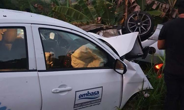 Duas pessoas morrem e uma fica ferida após acidente na BR-330