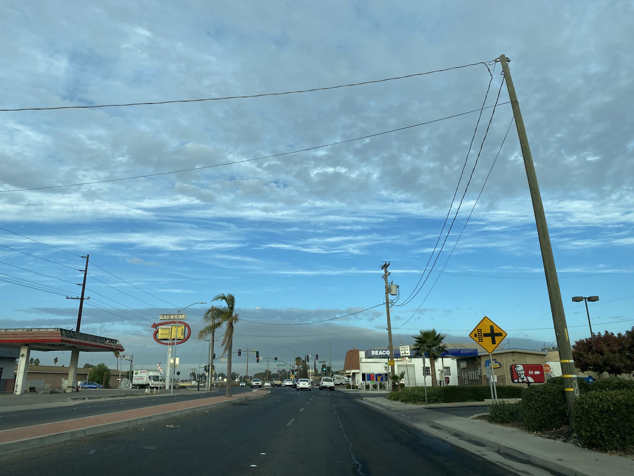 Former US Route 99 on Atwater Boulevard in the City of Atwater