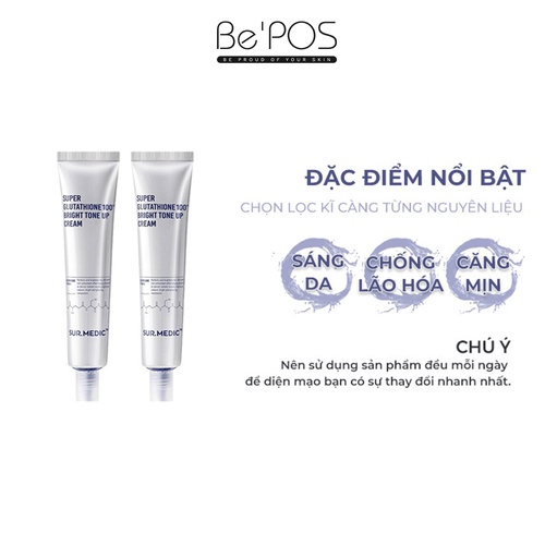 KEM DƯỠNG DA CẤP ẨM, DƯỠNG TRẮNG 40ML - SUR.MEDIC 12 sm 2022 05 26 04 06 51 0700 heVhGTQzOW