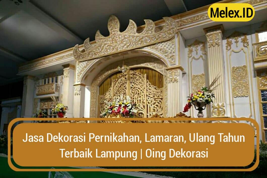 Dekorasi Pernikahan Lampung Paket Wedding Organizer EO Pernikahan