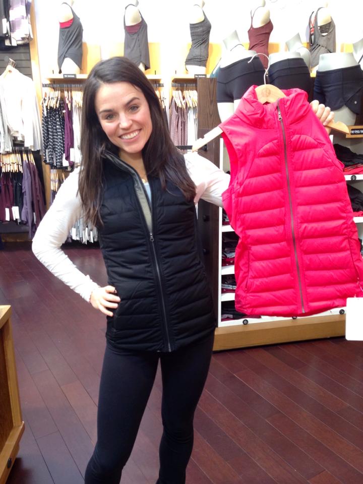 lululemon fluffed up vest