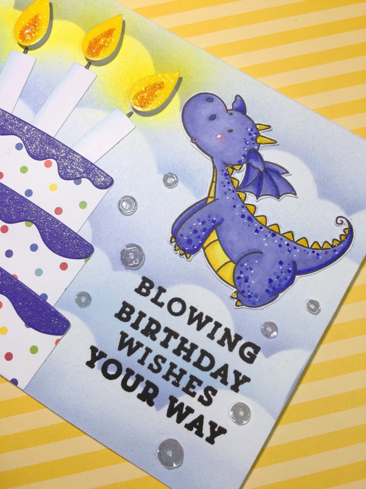 Owl Be Crafty Dragon Birthday Card