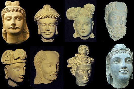 heads of statues　