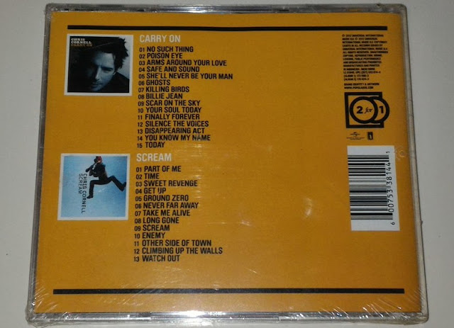 CD Chris Cornell Carry On + Scream MUSIKUPEDIA