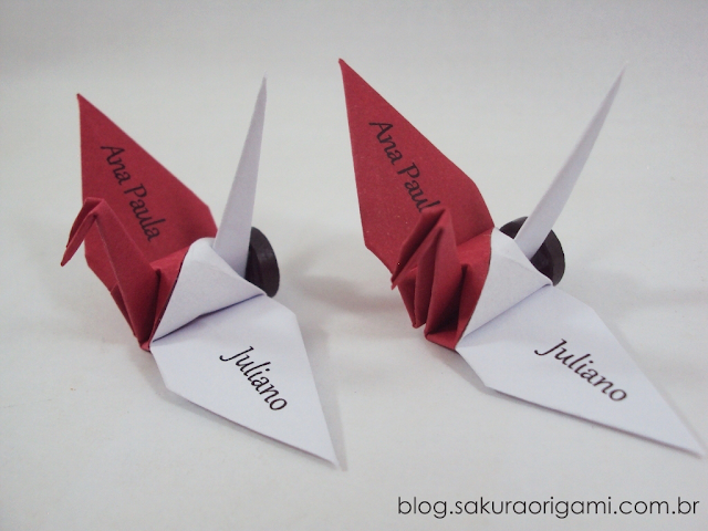 Quadro de Origami Cerejeira Significado Melissa