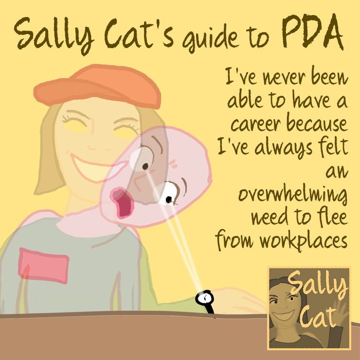 Sally Cat PDA The F family of 7 adrenaline responses