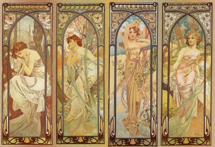 Alfons Maria Mucha 1860-1939 The Art Nouveau movement | 1890-1910 | Art history