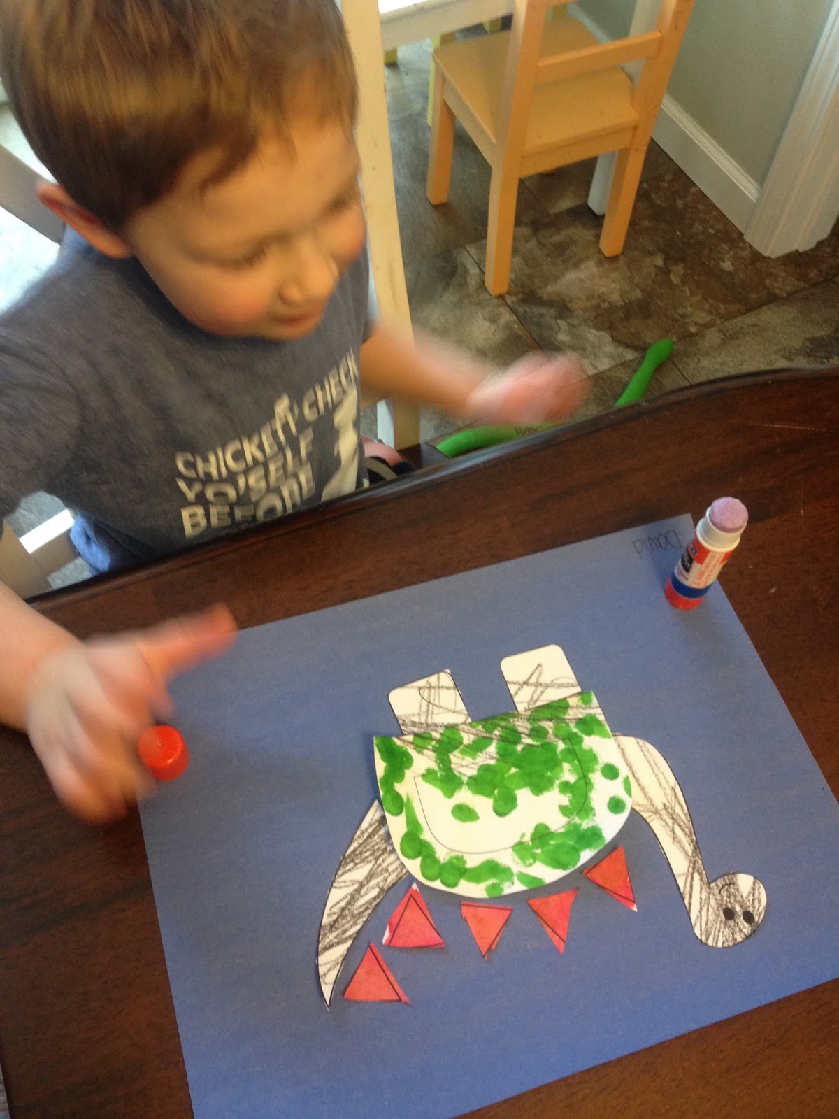 Mama's Little Homeschool: Preschool Dinosaur Day & Letter "D" Activities