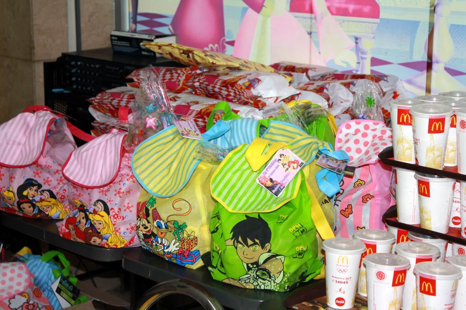 Tas UlangTahun Anak: TAS ULTAH ANAK( Goodie Bag Ransel Full Colour )
