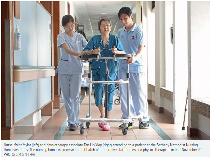If Only Singaporeans Stopped to Think More hospital nurses to be