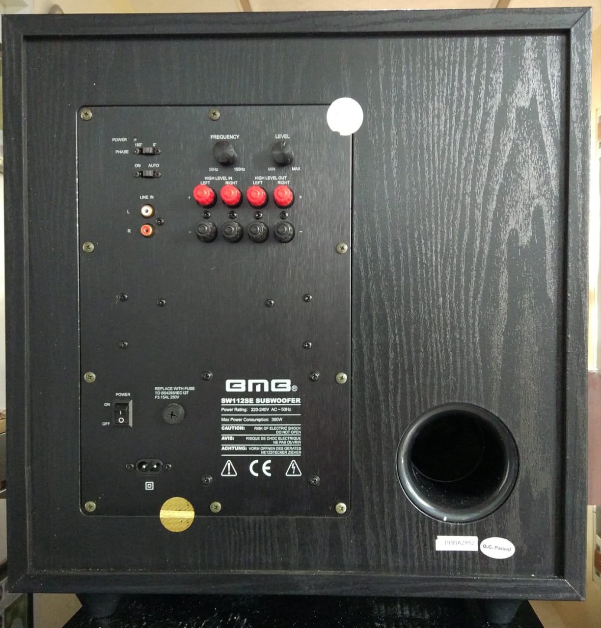 speaker subwoofer bmb