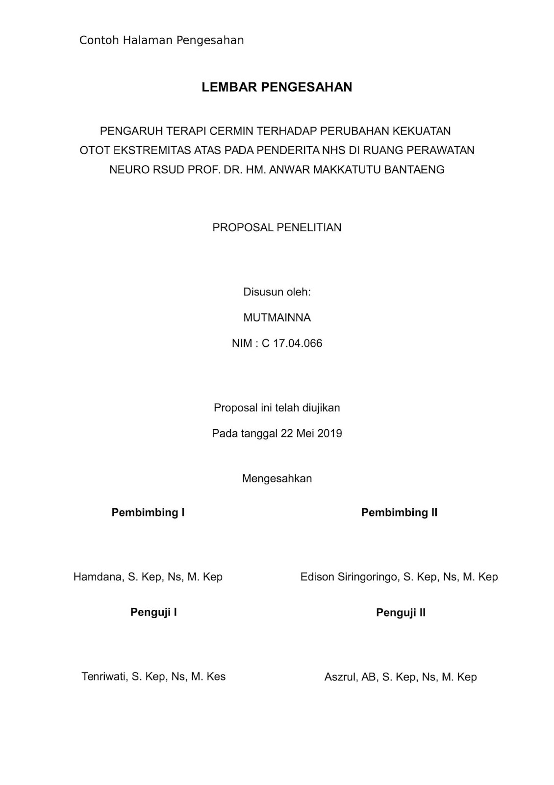 Contoh laporan karya ilmiah lengkap Contoh Laporan Karya Tulis Ilmiah - Nusagates