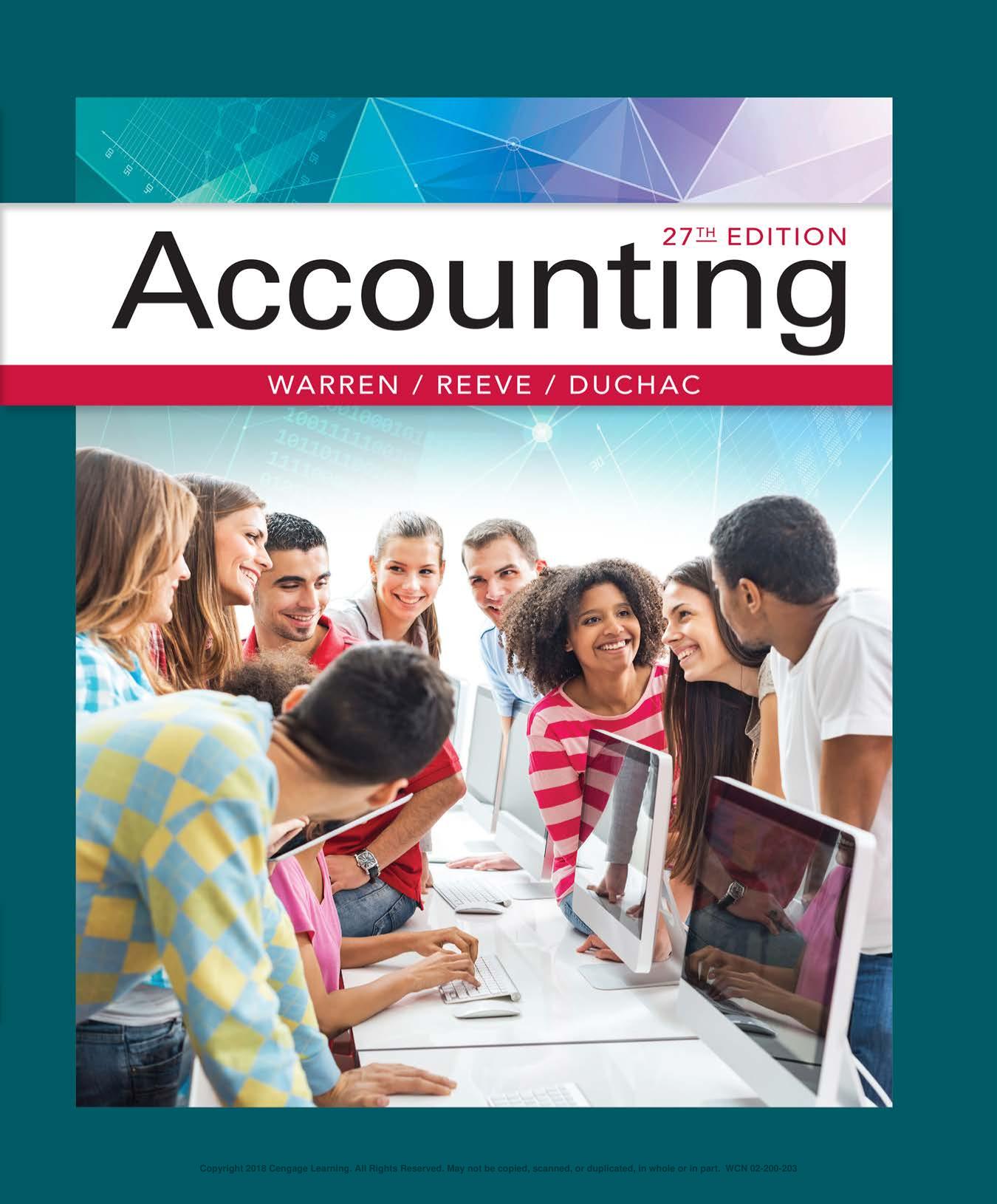Accounting 27th Edition PDF EBook