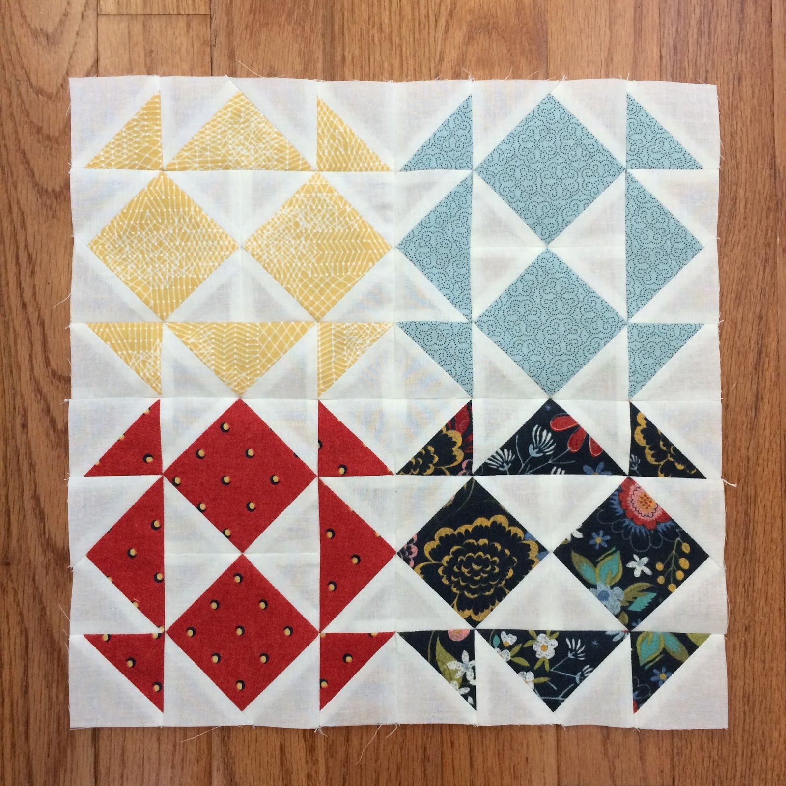 123 Quilt Clementine Quilt Along April!