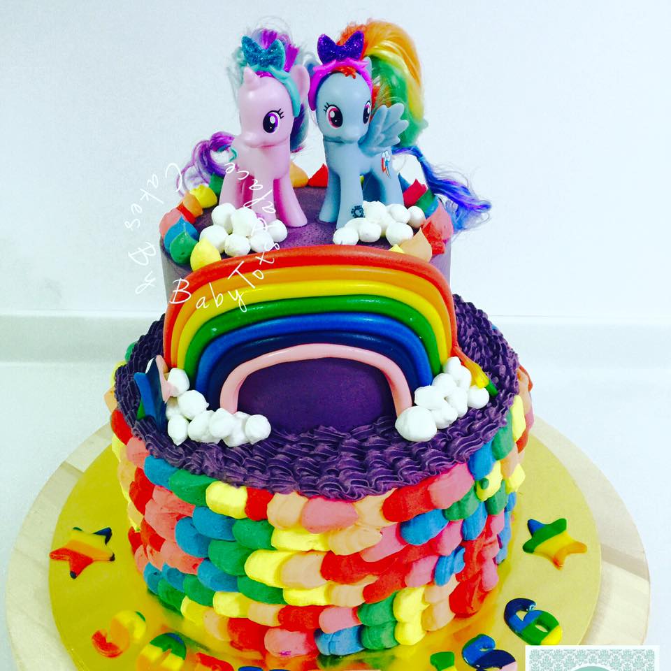Flair Cakes Sisters Bespoke My Llittle Pony Cake
