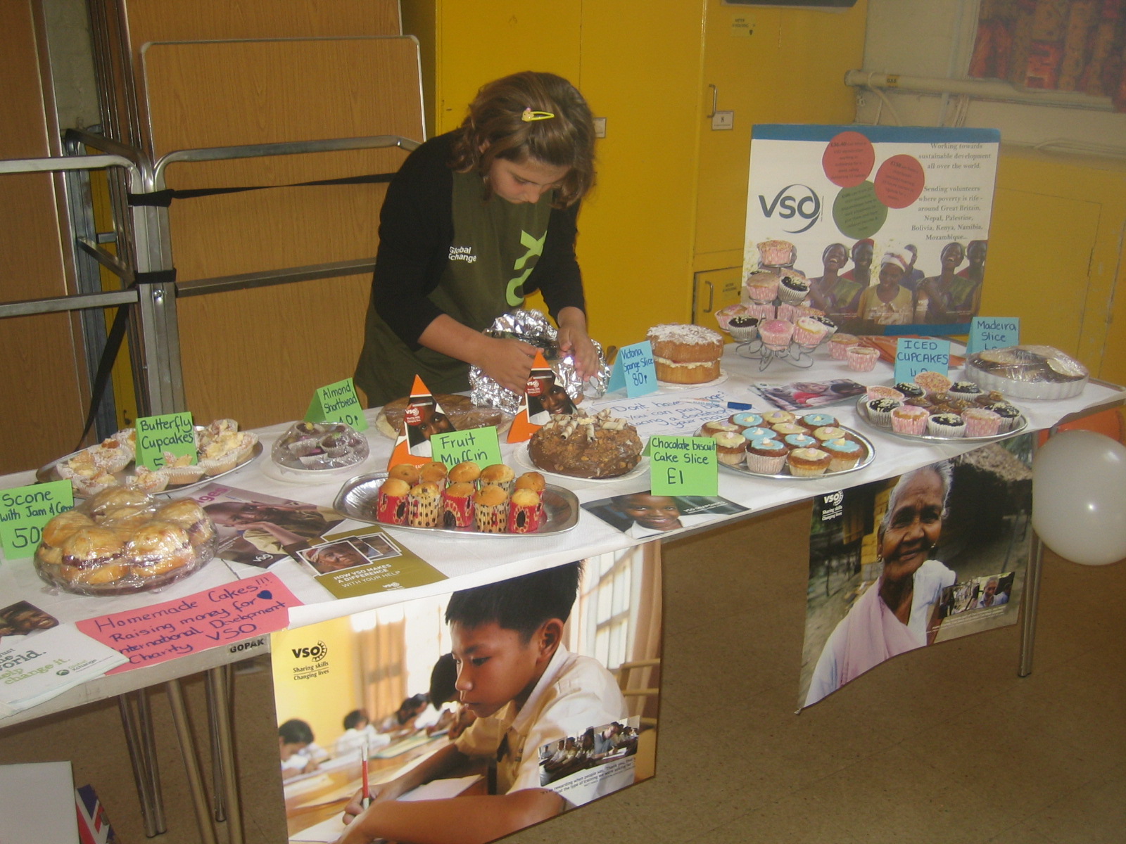 My crosscultural journey St Andrews Church Cake Sale for VSO