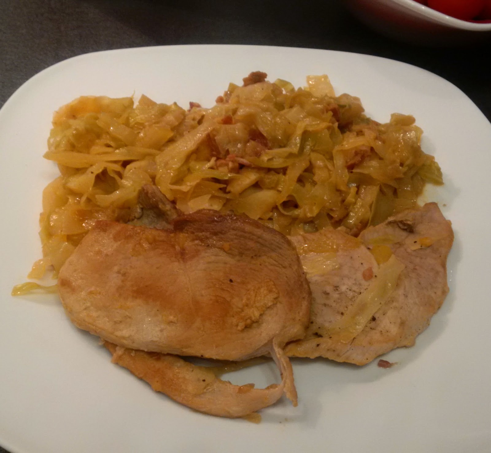 Pork chop with cabbage casserole Paleo diet recipe blog